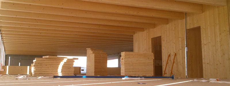 estructuras de madera para edificios